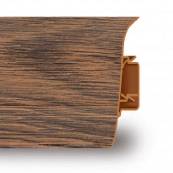 Пластиковый плинтус Aberhof 60 Венге 60 х 20,5 х 2500